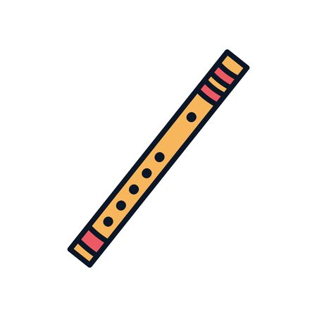 Japanese house line fill icon design, Japan culture asia travel landmark famous asian and oriental theme Vector illustrationのイラスト素材