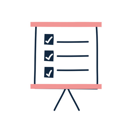 check mars board doodle line fill style icon design, Ornament sketch art drawing cute idea creative and decorative theme Vector illustrationのイラスト素材