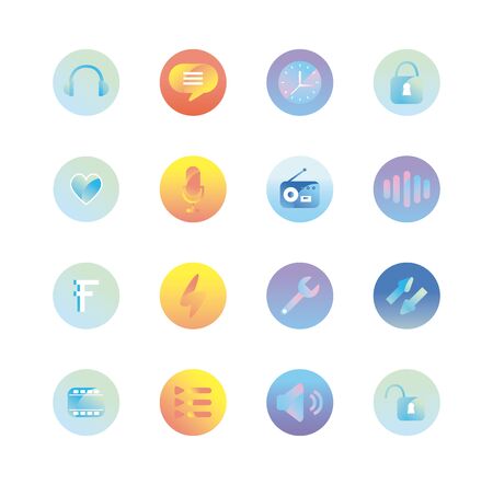 Thumb up design, Social media multimedia communication digital marketing internet web and connect theme Vector illustrationの写真素材