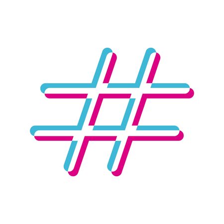 Numeral lighten style icon design, Math finance and education theme Vector illustrationのイラスト素材