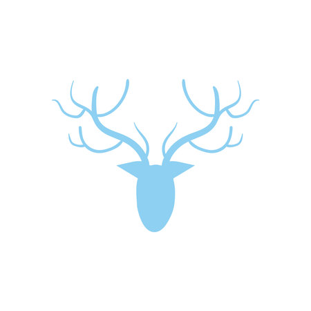 Hipster reindeer design, Style vintage retro fashion culture theme Vector illustrationのイラスト素材
