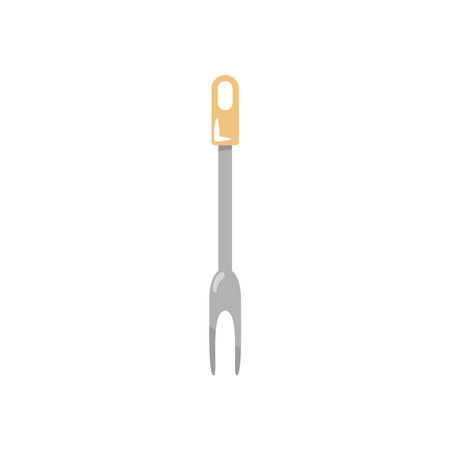 casing fork icon over white background, colorful design, vector illustrationのイラスト素材