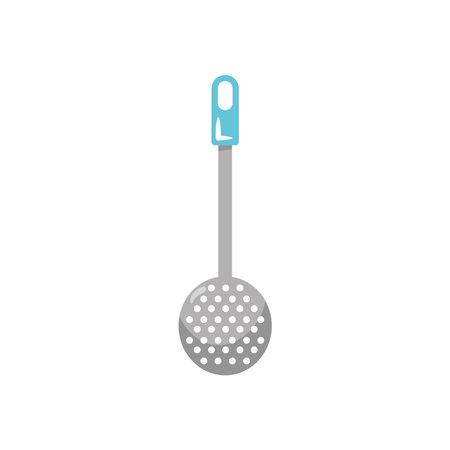mesh skimmer icon over white background, colorful design, vector illustrationのイラスト素材