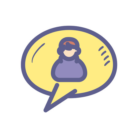 man avatar inside bubble design, Boy male person people human social media and portrait theme Vector illustrationのイラスト素材