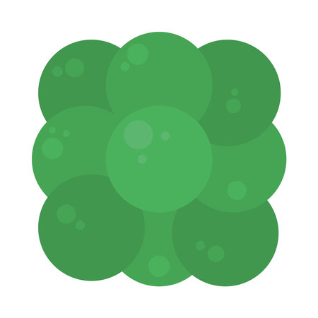 streptococcus bacteria icon over white background, colorful design, vector illustrationのイラスト素材