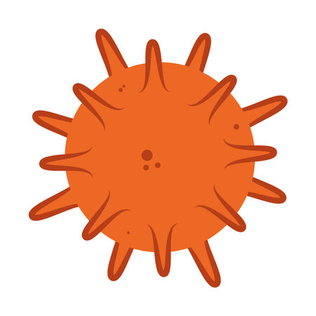 HIV disease icon over white background, colorful design, vector illustrationのイラスト素材