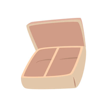 shopping box design of commerce and market theme Vector illustrationのイラスト素材