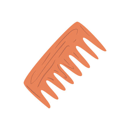 Hair comb design, Salon hairstyle stylist and fashion theme Vector illustrationのイラスト素材