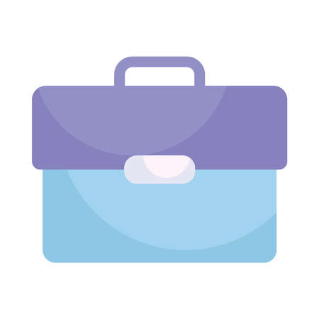 business portfolio icon over white background, colorful design, vector illustrationのイラスト素材