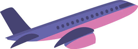 Airplane icon design, Plane vehicle transportation fly theme Vector illustrationのイラスト素材