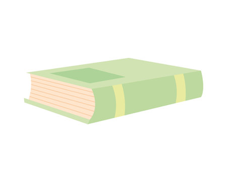 academic book icon on backgroundのイラスト素材