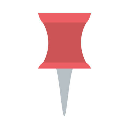 push pin icon on backgroundのイラスト素材