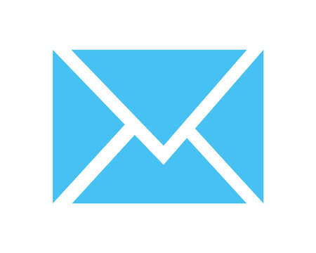 Isolated envelope iconのイラスト素材