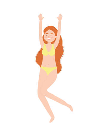 happy girl iconのイラスト素材