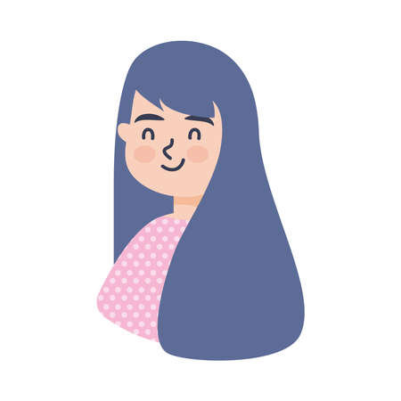 avatar woman designのイラスト素材