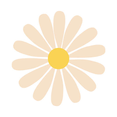 daisy flower designのイラスト素材