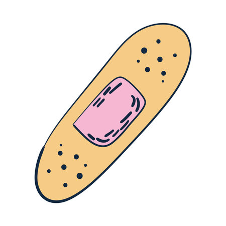 adhesive bandage iconのイラスト素材