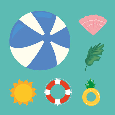 ball with icons