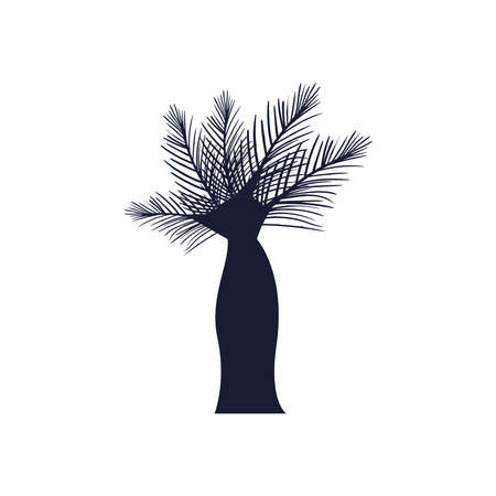Isolated palm treeのイラスト素材