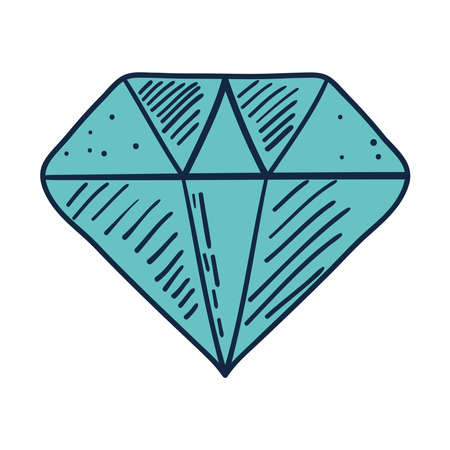 diamond gem iconのイラスト素材