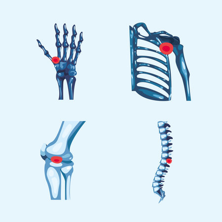 Rheumatology icon collection
