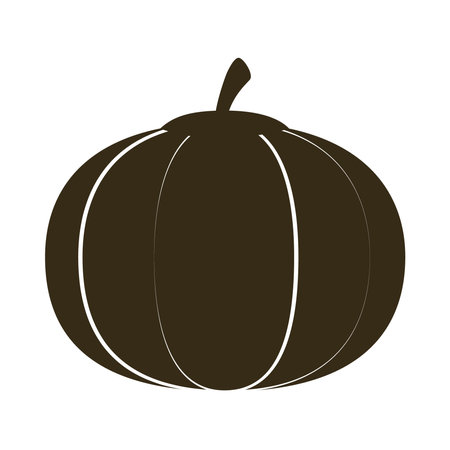 pumpkin vegetable iconのイラスト素材