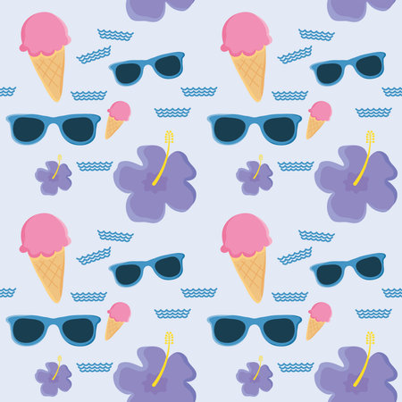 tropical summer design