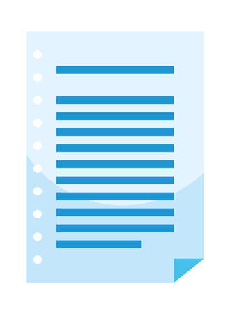 document page iconのイラスト素材