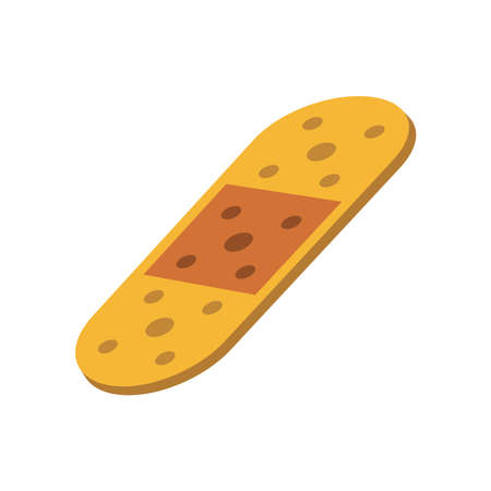 medical adhesive bandageのイラスト素材