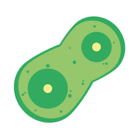 green cellule iconのイラスト素材