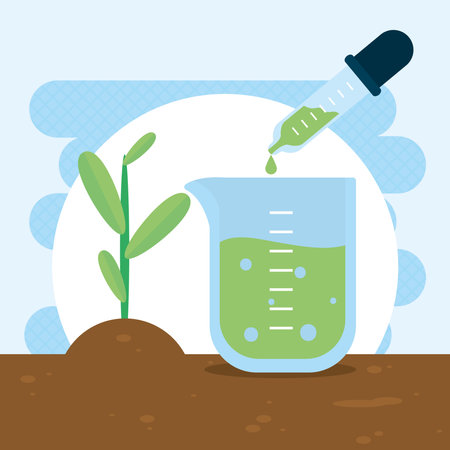 plant sprout illustrationのイラスト素材