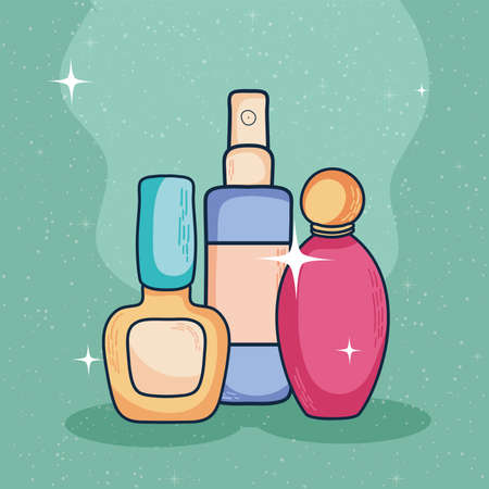 Make up icon collectionのイラスト素材