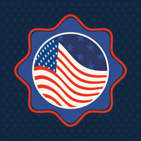 usa seal designのイラスト素材