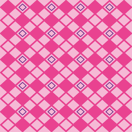 pink geometric patternのイラスト素材