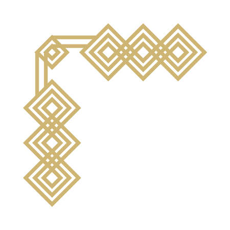 vinatage elegant borderのイラスト素材