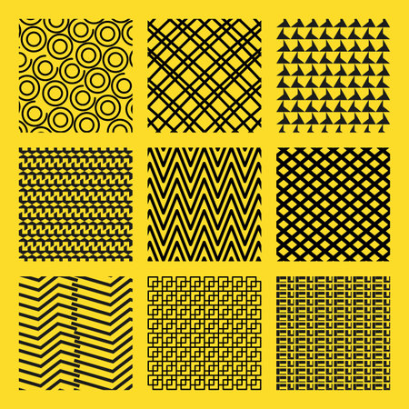 seamless geometric patternsのイラスト素材
