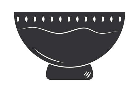 kitchen bowl iconのイラスト素材