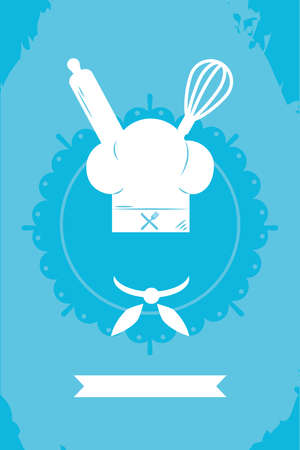 cooking illustration designのイラスト素材