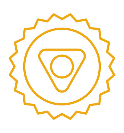 the throat chakraのイラスト素材