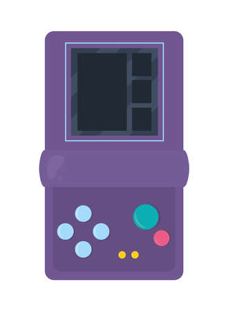 classic portable videogameのイラスト素材