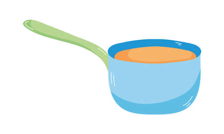 sauce pan iconのイラスト素材