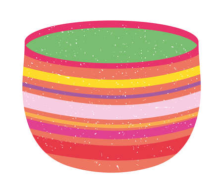 striped coffee mugのイラスト素材