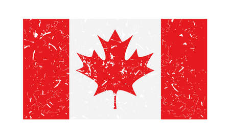 flag of canadaのイラスト素材