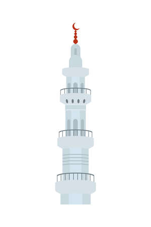 mosque tower iconのイラスト素材