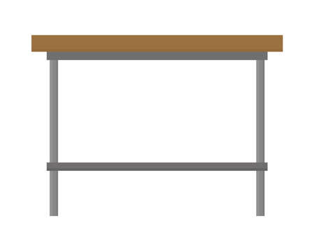 wooden table iconのイラスト素材