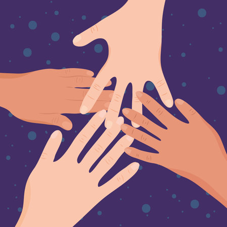 hands together design