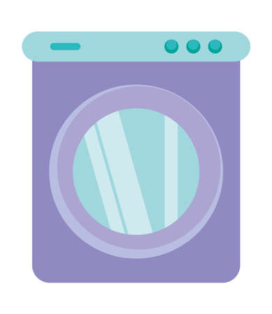 washing machine iconのイラスト素材