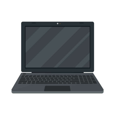 laptop computer iconのイラスト素材