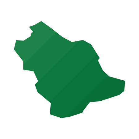 saudi arabia mapのイラスト素材