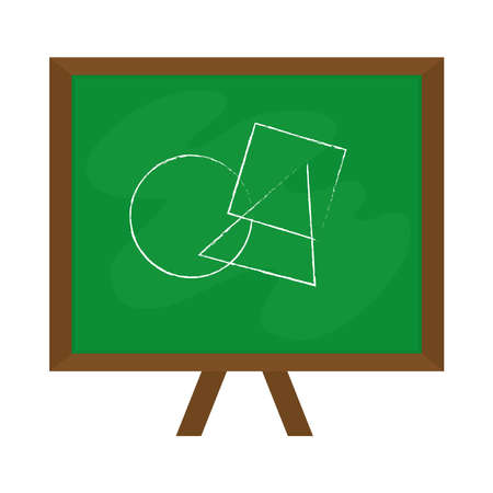 school chalkboard iconのイラスト素材